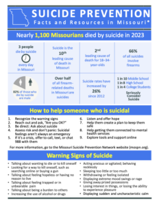 MO Suicide Prevention Fact Sheet
